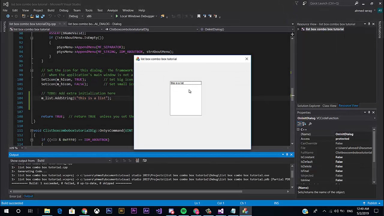 listbox tutorial