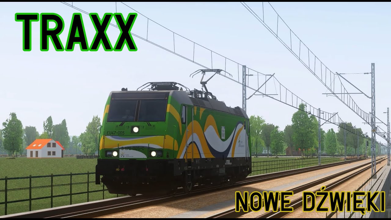 TRAXX | Nowe dźwięki zadajników + syreny | MaSzyna