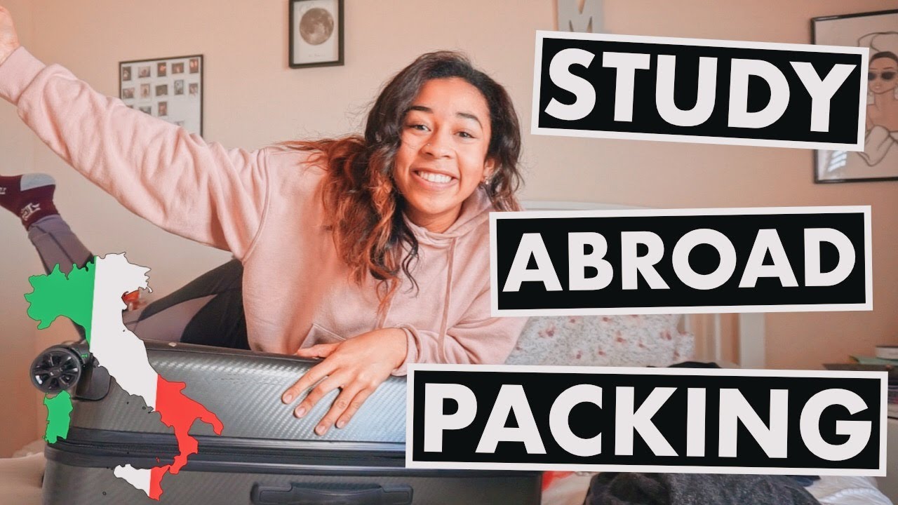 Packing for STUDY ABROAD in EUROPE! | Pack with me for ITALY!