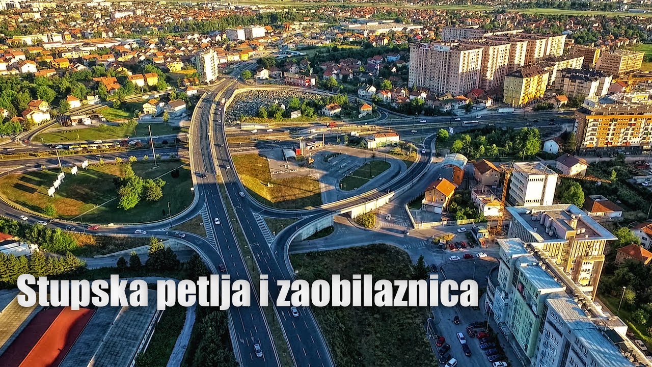 Stupska petlja i LOT 2c sarajevske zaobilaznice u izgradnji