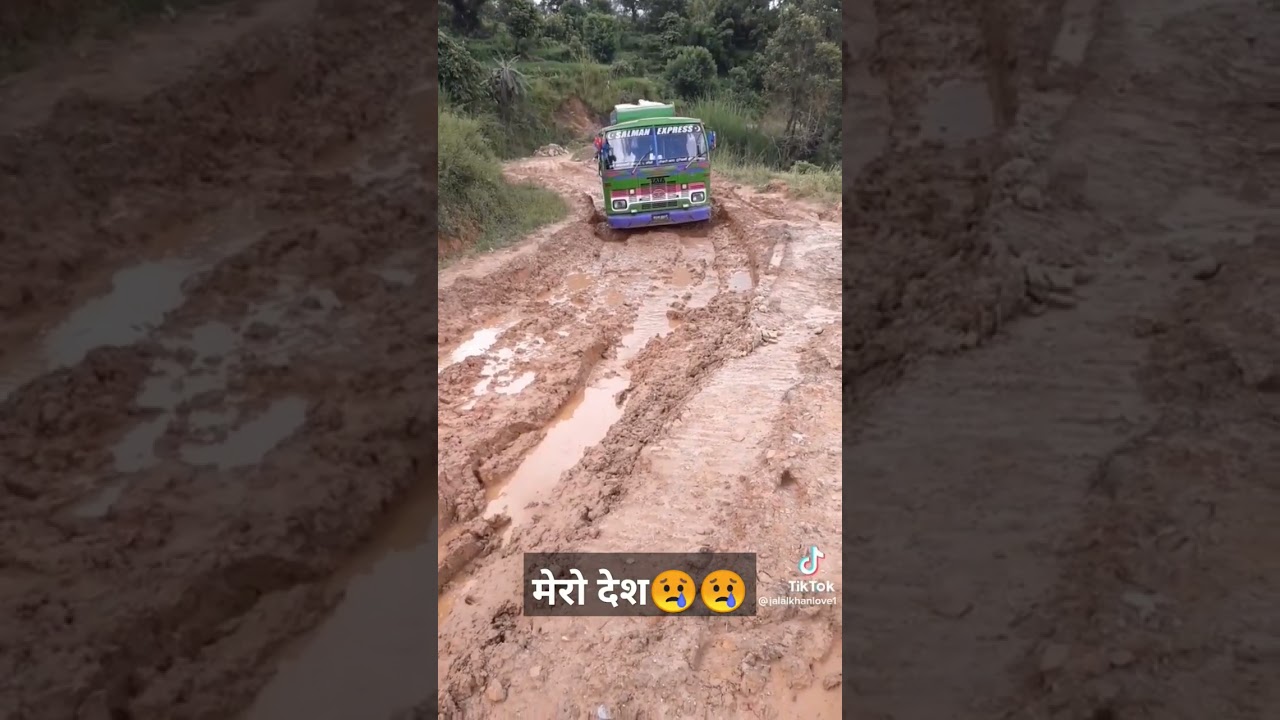 मेरो देश😢😢 #kajii_vlogs #viral #nepal #bus #dangerousdriving #drivers #offroad