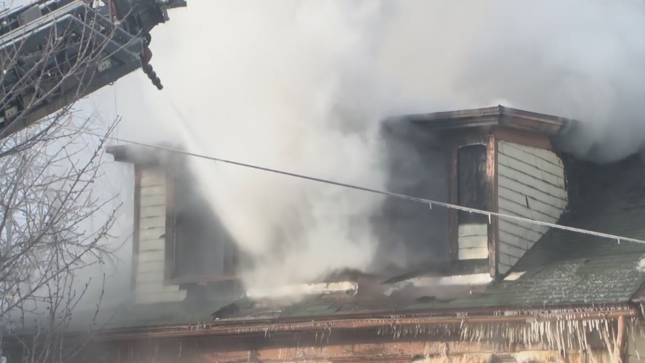 Firefighters battle flames in cold temperatures | 28/22 News