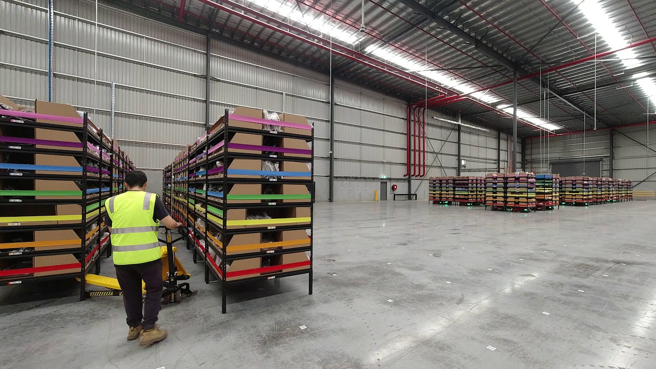 Australia Post AGV Warehouse Relocation