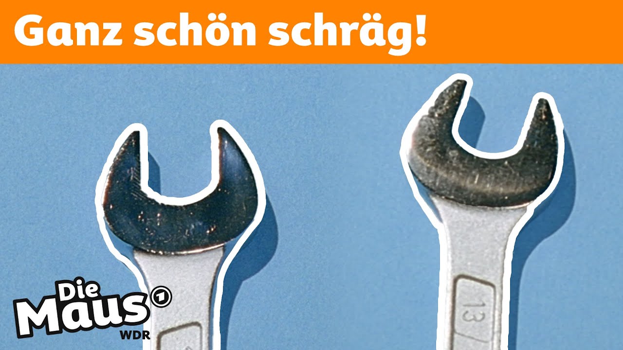 Warum ist der Maulschlüssel schräg? | Die Maus | WDR