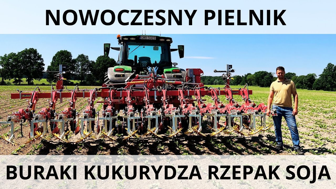 Nowoczesny pielnik od #einböck CHOPSTAR PRIME z SECTION CONTROL #burak #kukurydza #rzepak #soja