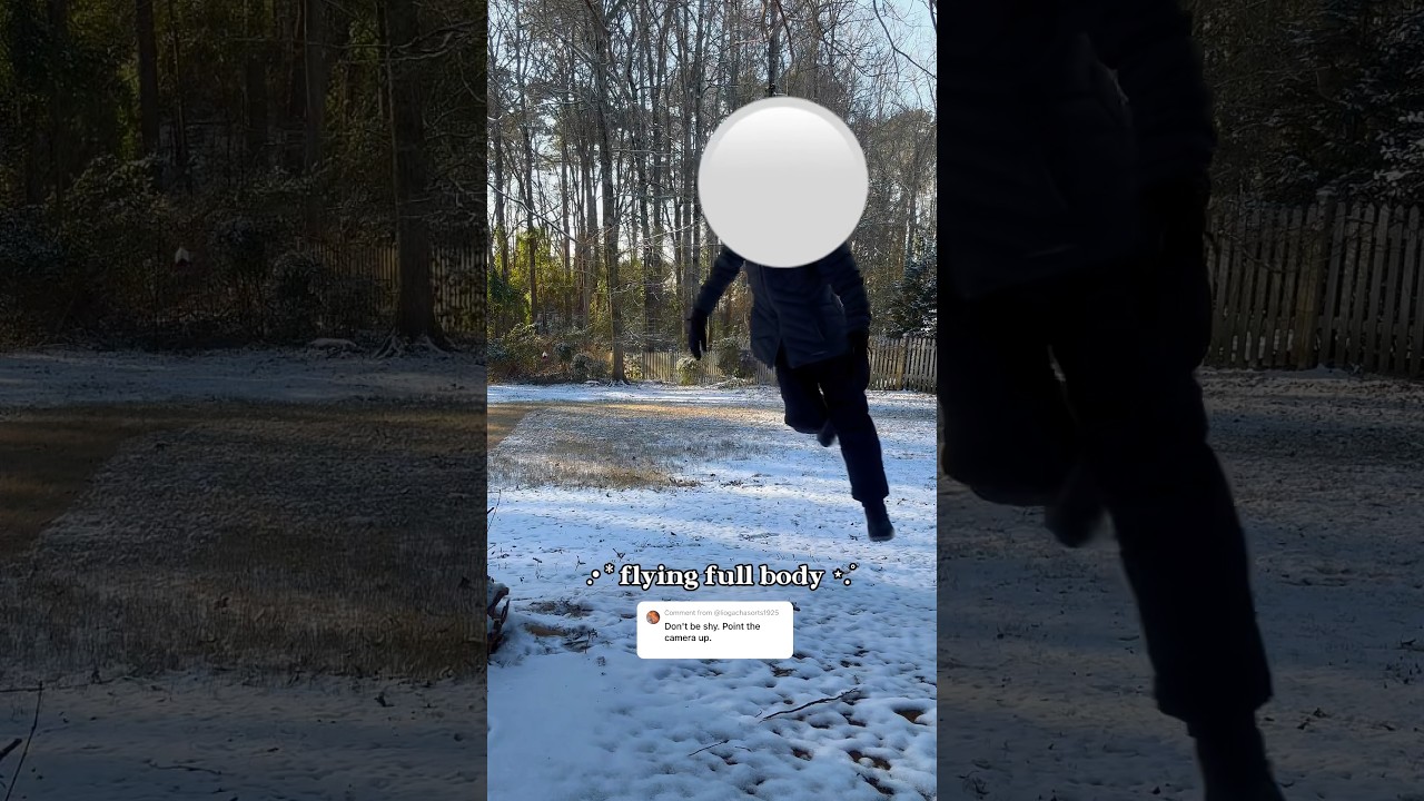 Flying FULL BODY #fairy #flying #fairyfly #fairytok #aesthetic #snow #viral #fyp #roleplay