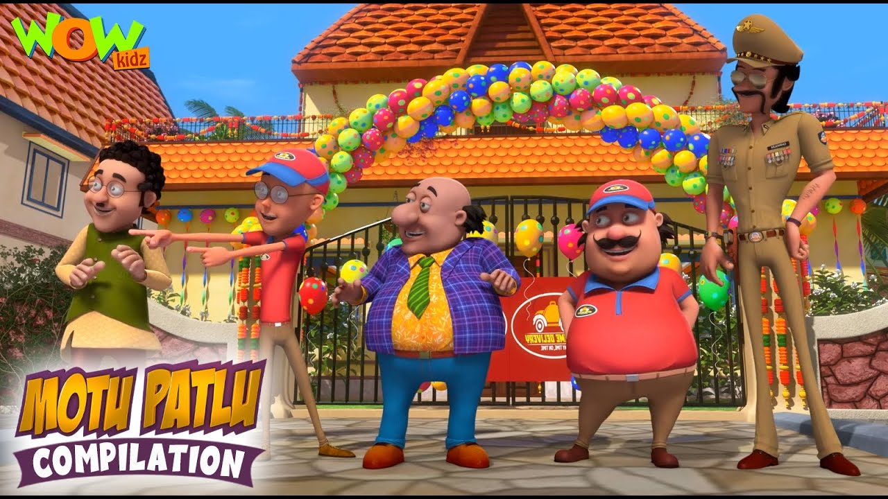 Bridge In Danger | Motu Patlu Season 14 Compilation 02 | Motu Patlu | Wow Kidz | #spot