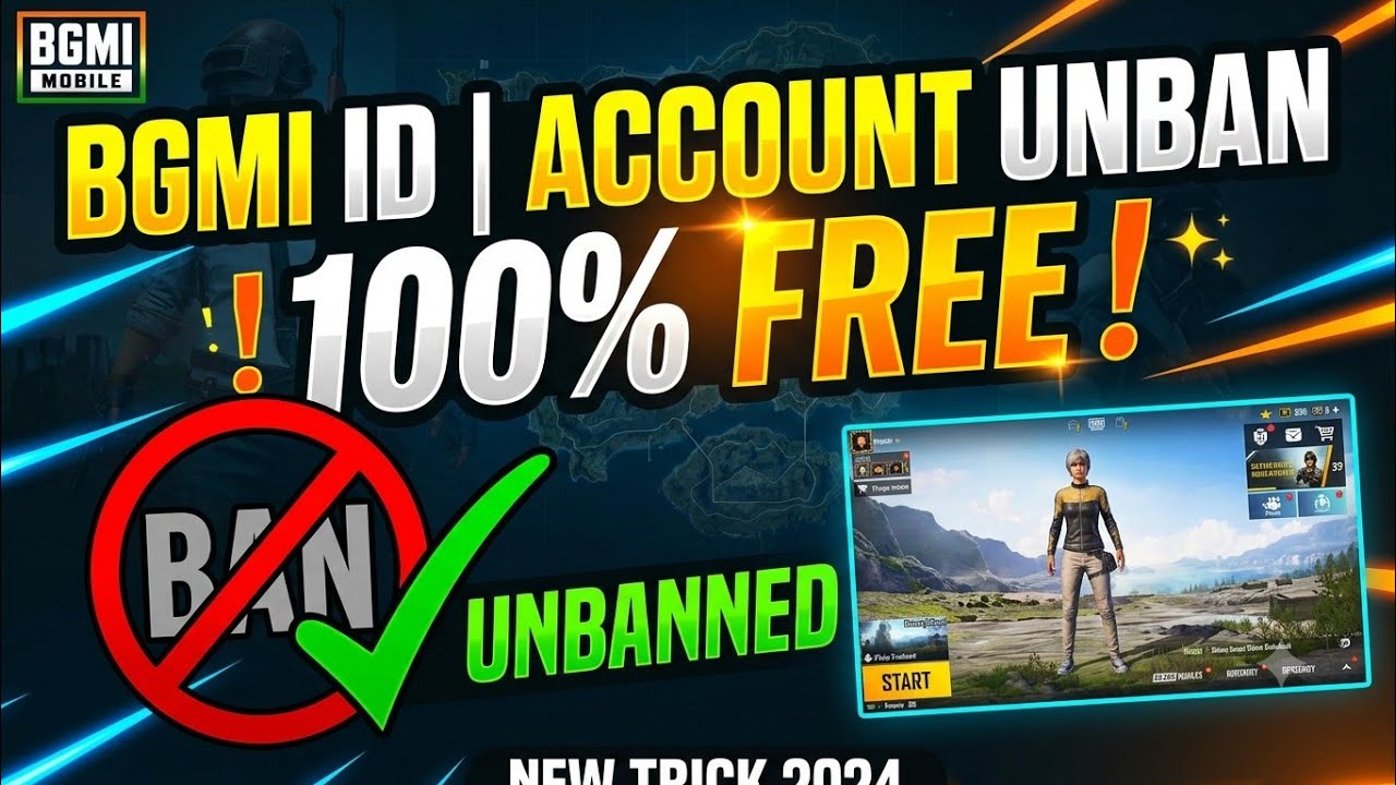HOW TO UNBAN BGMI 4.5 ACCOUNT | ID BGMI ID UNBAN KAISE KARE BGMI ID UNBAN 2 MIN 100% #bgmi #idunban