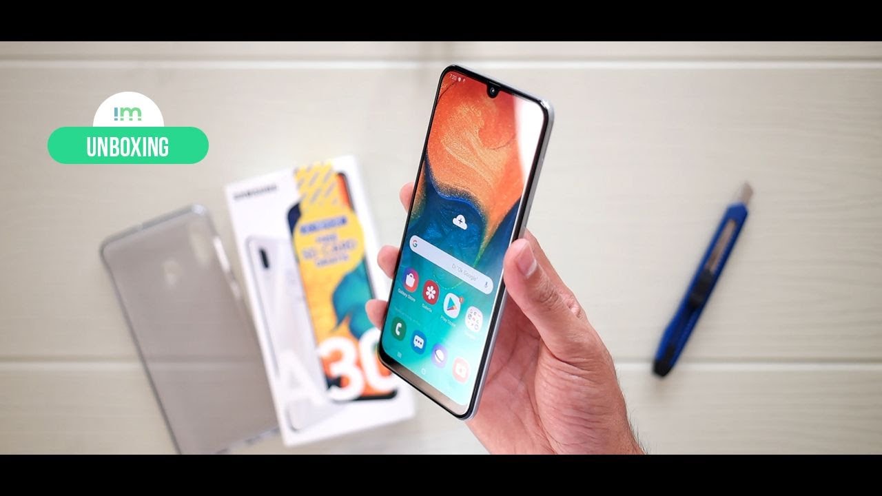 Samsung Galaxy A30 | Unboxing en español