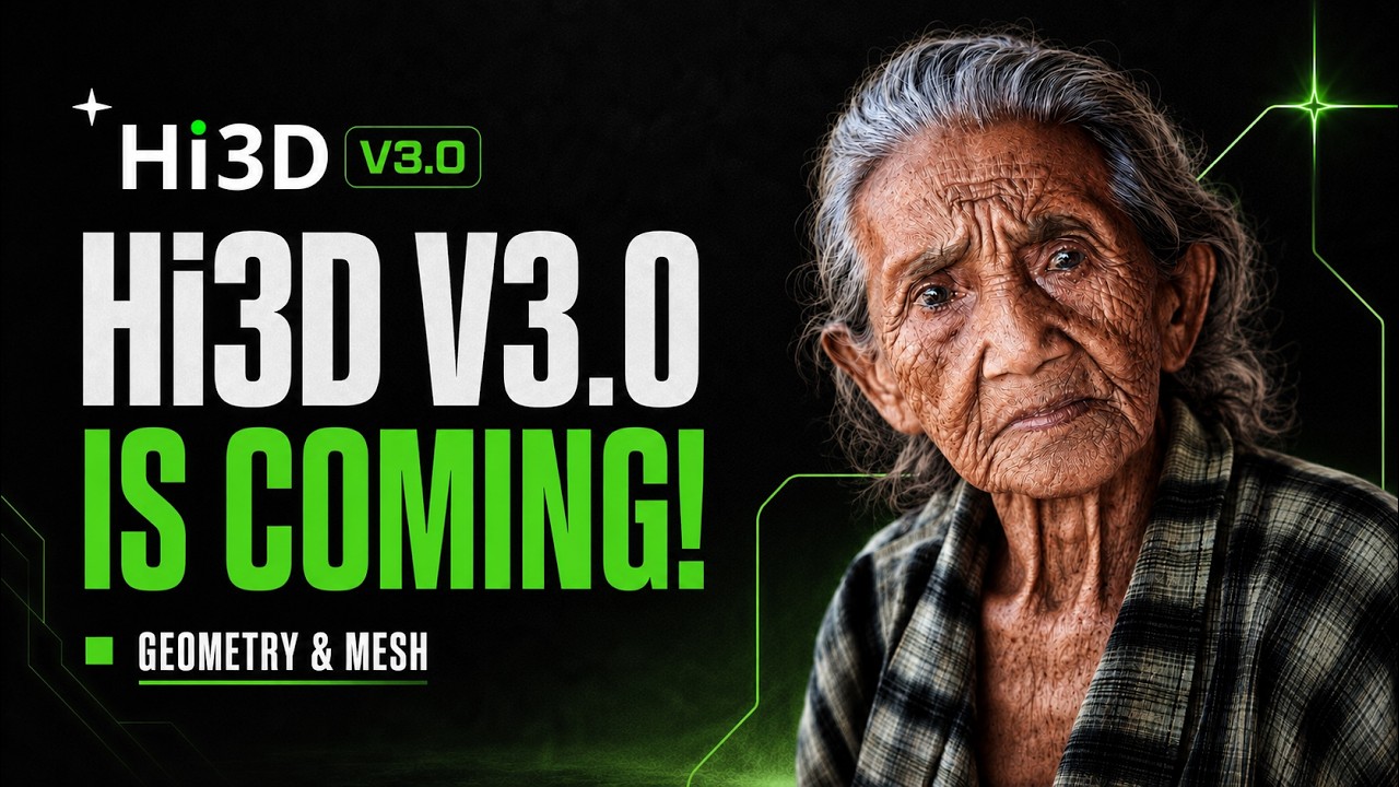 Hi3D V3.0 Geometry and mesh, wrinkle reference