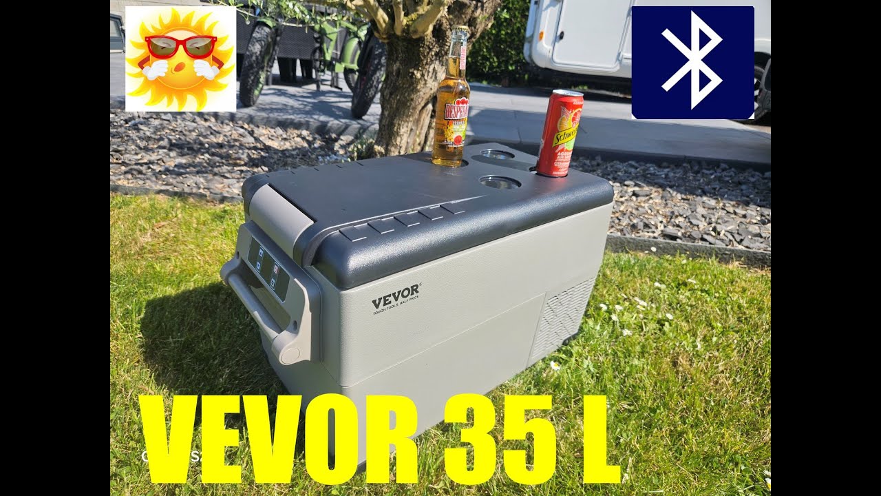 #85 Découverte du frigo portable   Vevor 35L l'pirate 02 en camping-car