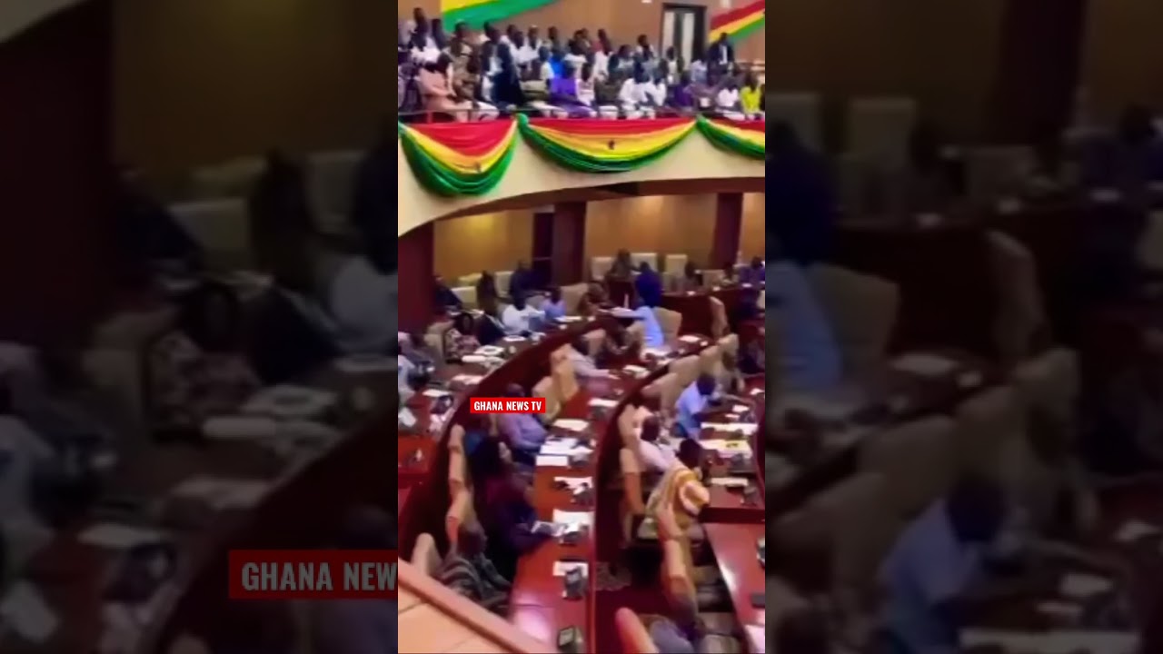 Budget Debate concluded: NDC MPs sing &ldquo;wanna money ee oga dey chop am nyafunyafu&rdquo; in parliament.