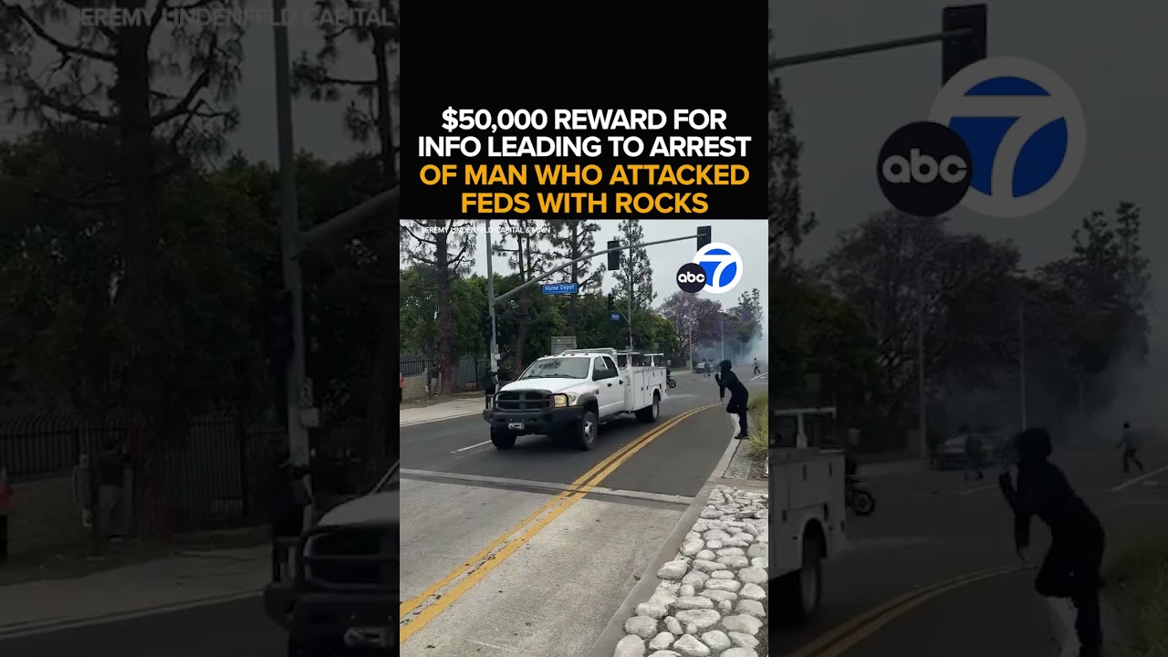 FBI identifies suspect wanted for throwing rocks at officers, police vehicles