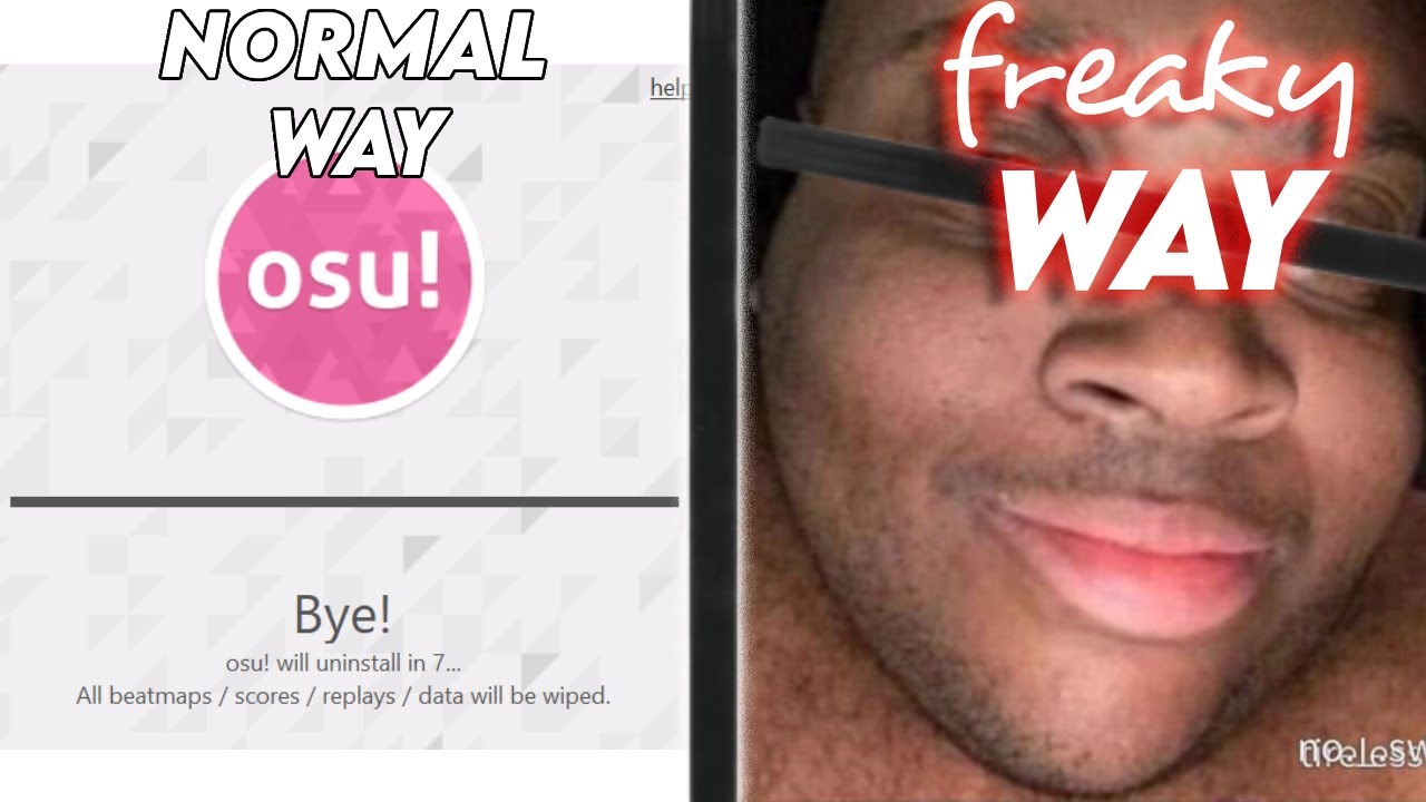 The Ways People Quit Osu!