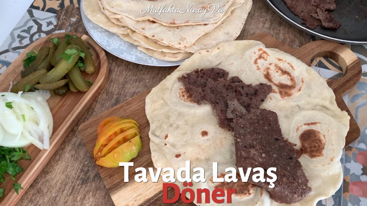 Dışarıdan Sipariş Vermeye Son: Tavada Pratik Lavaşlı Döner!