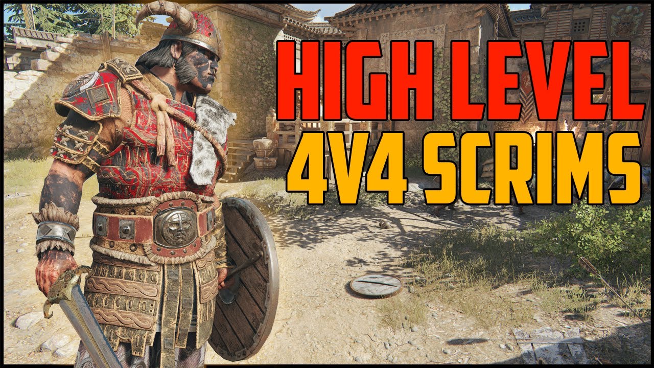 [For Honor] High Level 4v4 Scrims | 5 Steps Ahead vs RMG