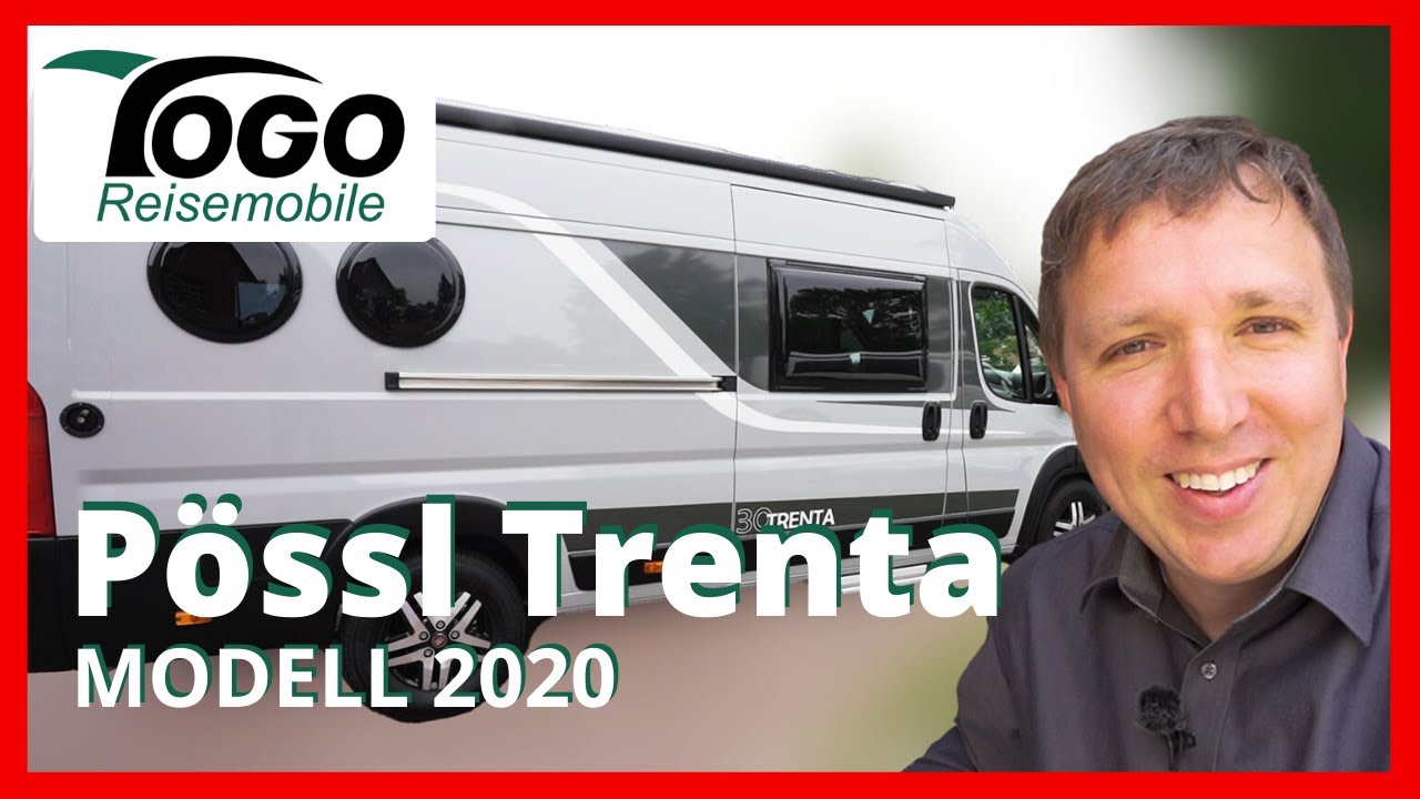 ❤️  9-GANG-AUTOMATIK, BULLAUGEN & STYLE Pössl Trenta | 2020 | TOGO REISEMOBILE