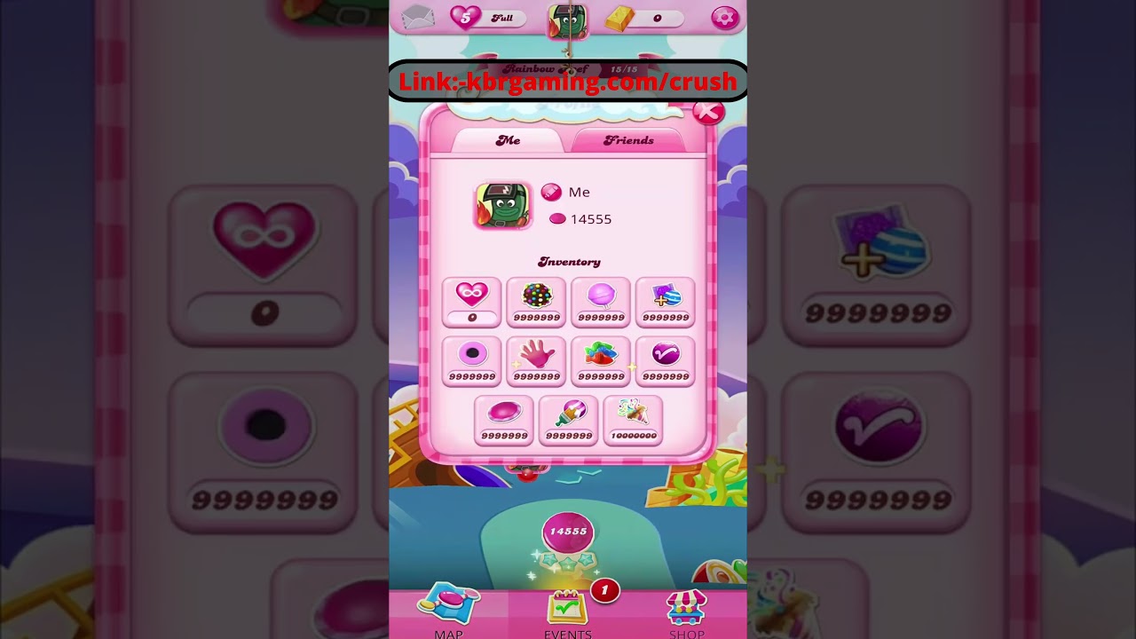 Unlimited Booster & Unlock All Level : Candy Crush Saga -With Facebook connecting