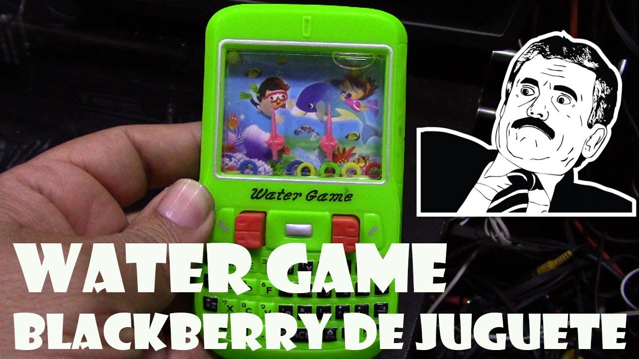 Water Game Jugando en un Celular de Juguete Tipo Blackberry 😮🔥