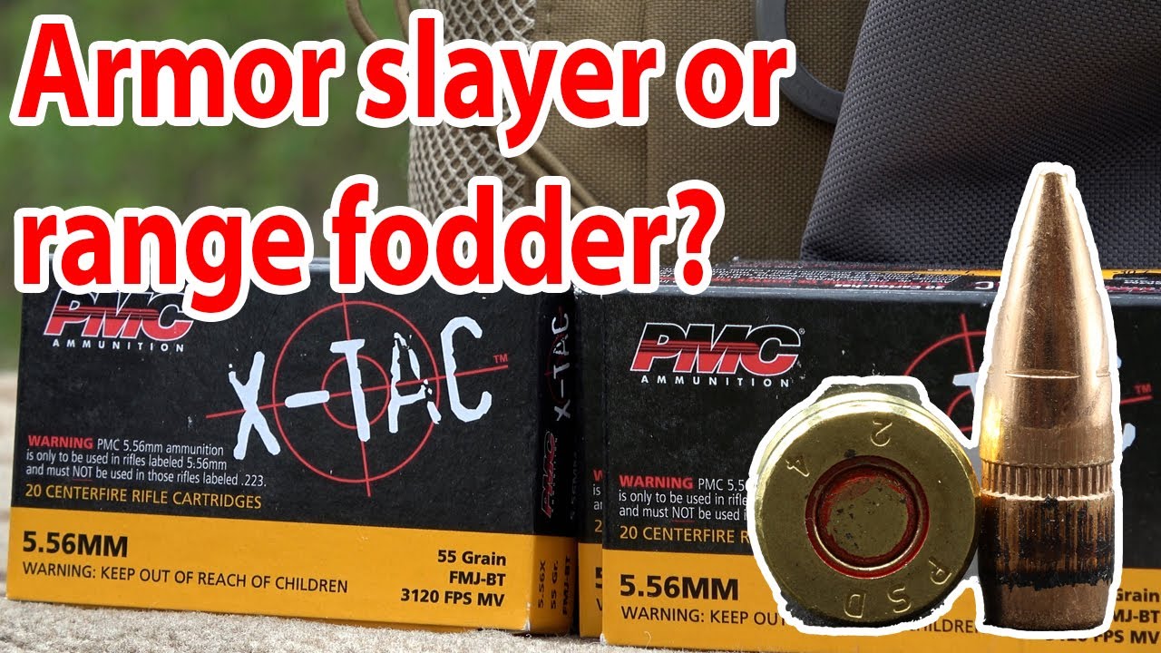 5.56x45mm, 55gr FMJ 