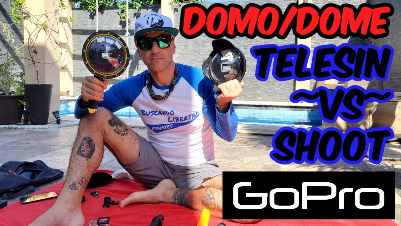 Domo shoot vs Domo Telesin comparativa | mantenimiento y como quitar los rayazos del domo.