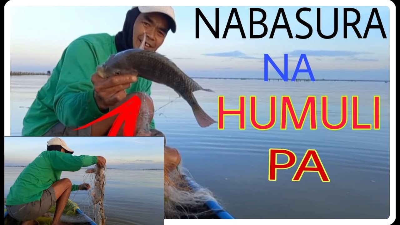 NABASURA ANG LAMBAT KO PERO HUMULI PARIN NG MGA TILAPYA AT MAMALI SA LAWA NG LAGUNA LAKE
