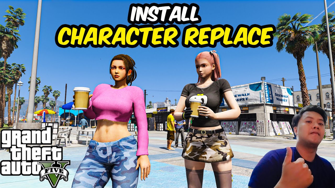 CARA INSTALL MOD REPLACE PEDS (GANTI SKIN NPC) DI GTA V | GTA 5 MODS