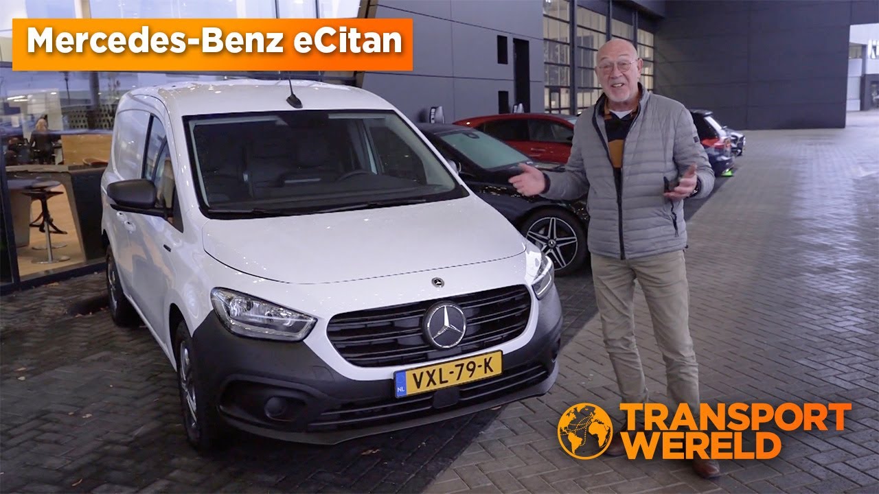 Een duurzaam alternatief voor distributie met de Mercedes-Benz eCitan | RTL Transportwereld