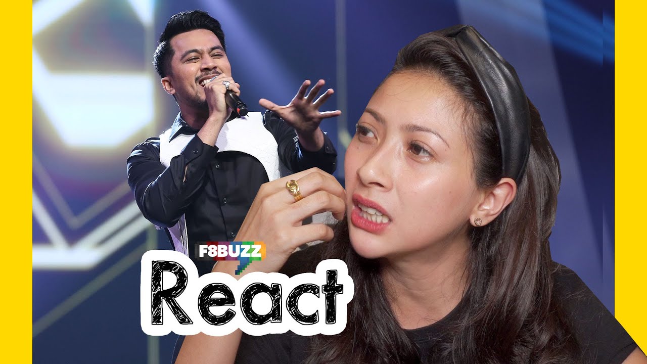 Reaksi Guru Vokal Reaction - Aliff Aziz - SAYANG SAYANG @ Gegar Vaganza 8 • F8Buzz React