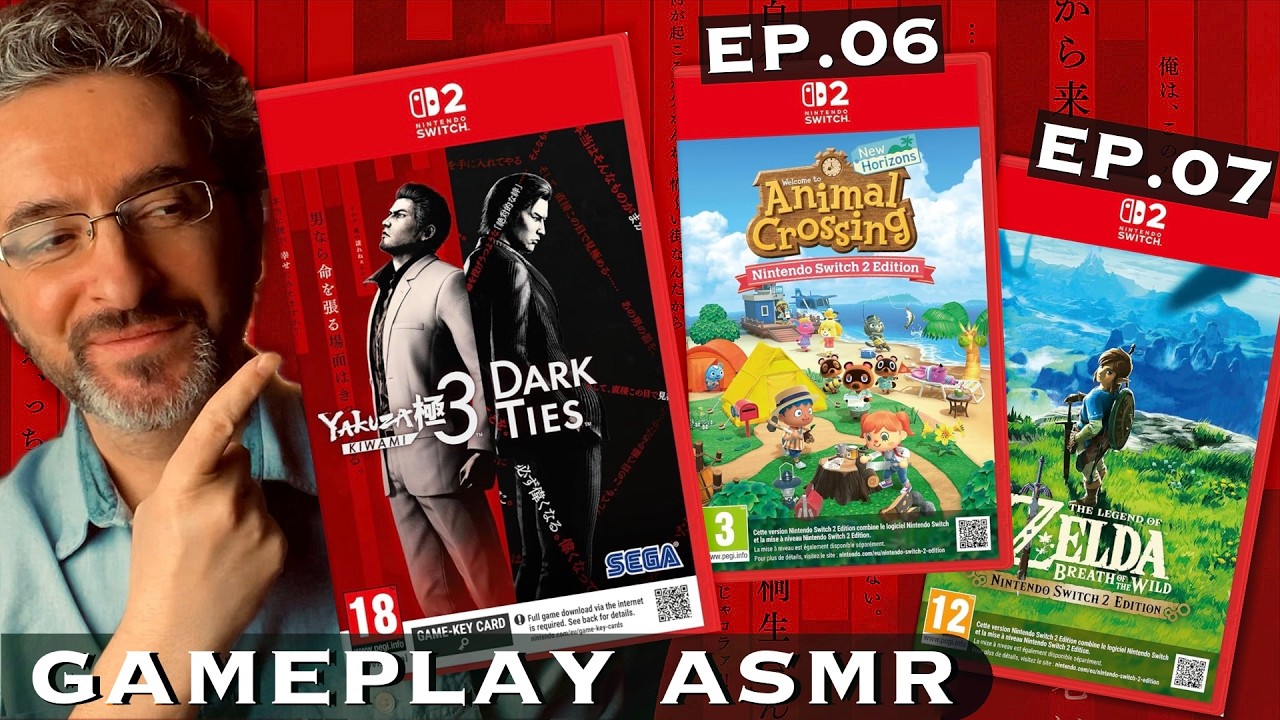 On teste Yakuza 3, avant de se détendre devant Zelda & Animal Crossing