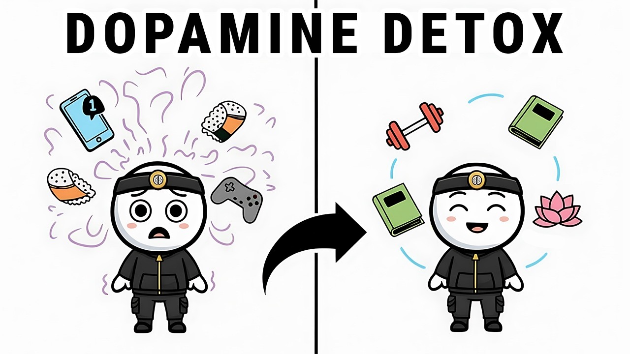 How to Trick Your Brain To Like Doing Hard Things (dopamine detox)