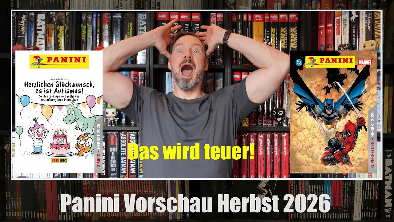 Panini Vorschau Herbst 2026 - Das wird Teuer!