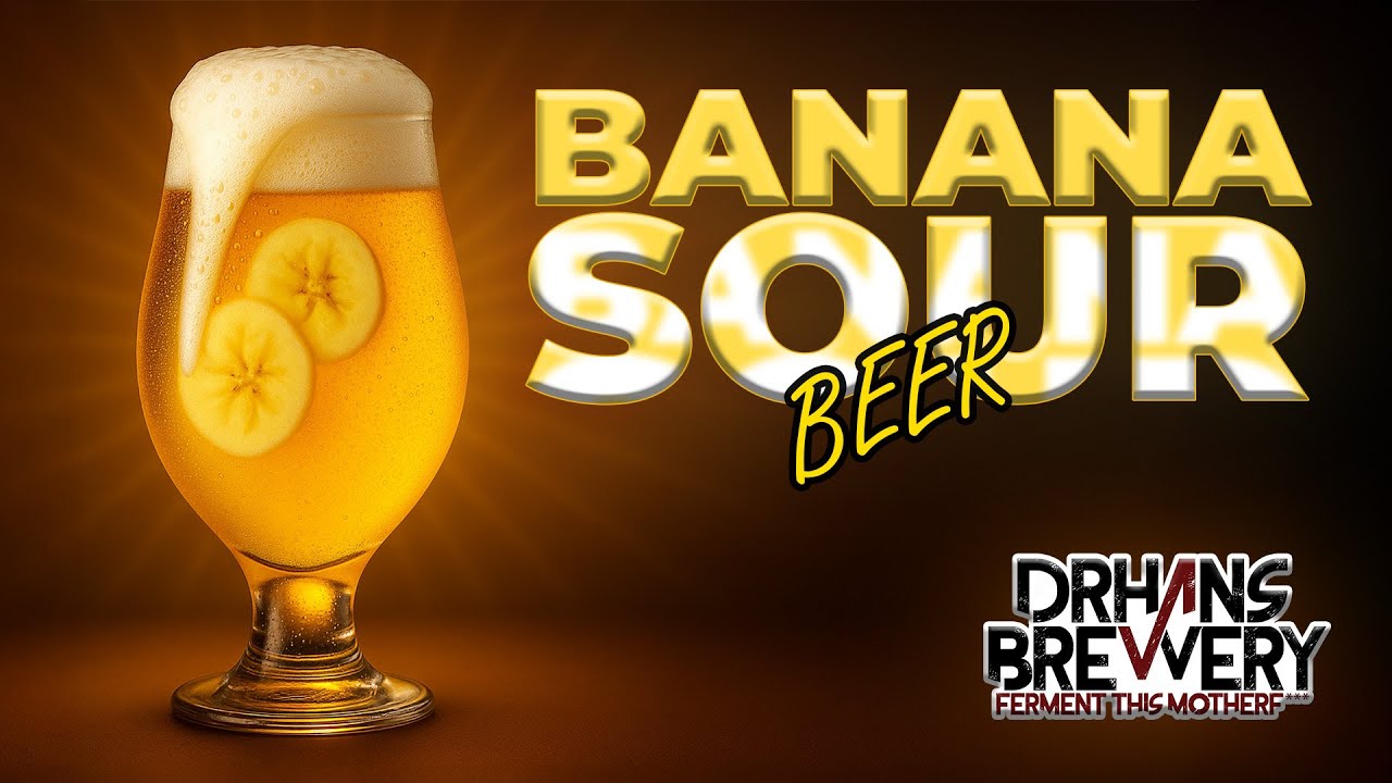 Banana Sour Beer?! Sourdough Starter + Wheat Beer Yeast WA18 Angel Yeast
