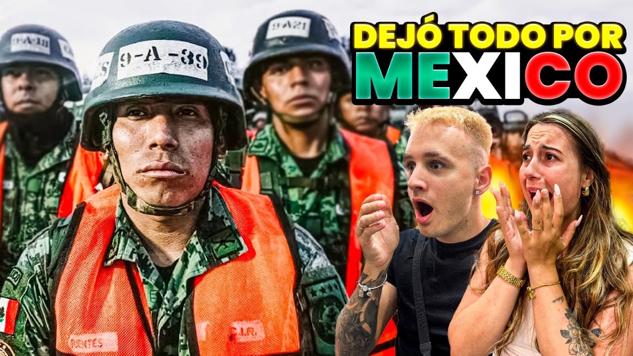MEXICANO DEJA TODO PARA UNIRSE AL EJÉRCITO Y SERVIR A SU PAÍS 🇲🇽 YULAY se vuelve MILITAR 😱 *brutal*