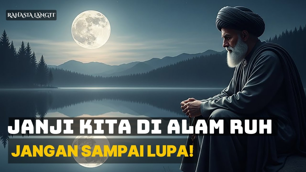 FILSAFAT PERJANJIAN AZALI | APA JANJI SEBENARNYA KITA KEPADA ALLAH DI ALAM RUH? 🌀