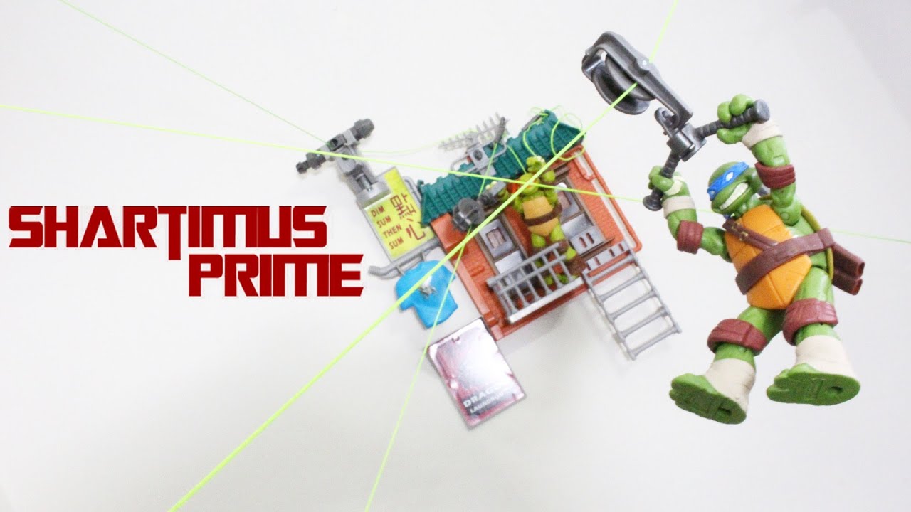 Teenage Mutant Ninja Turtles Z Line Ninjas Zip Line Play Set Review