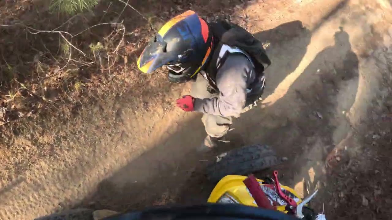 orange trail at new spot was dangerous but I liked it lettsss goooo