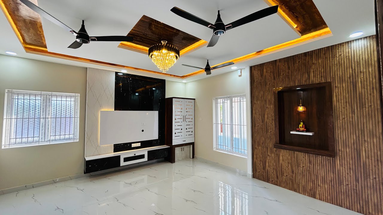 3.2 சென்டில் கிழக்கு பாத்த அழகான 🔥🔥3BHK வீடு ☎️97903-97923 SEMI FURNISHED HOUSE 2300 SQFT 👌🏾INTERIOR
