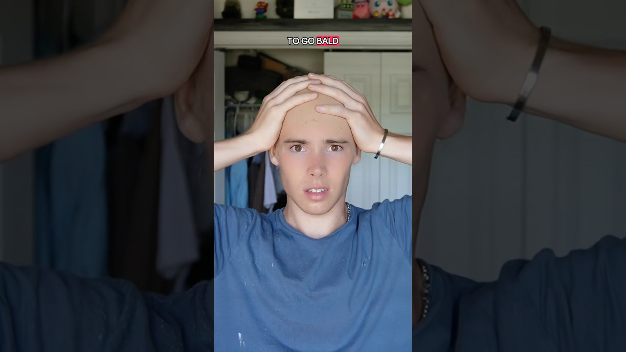 I might be going bald