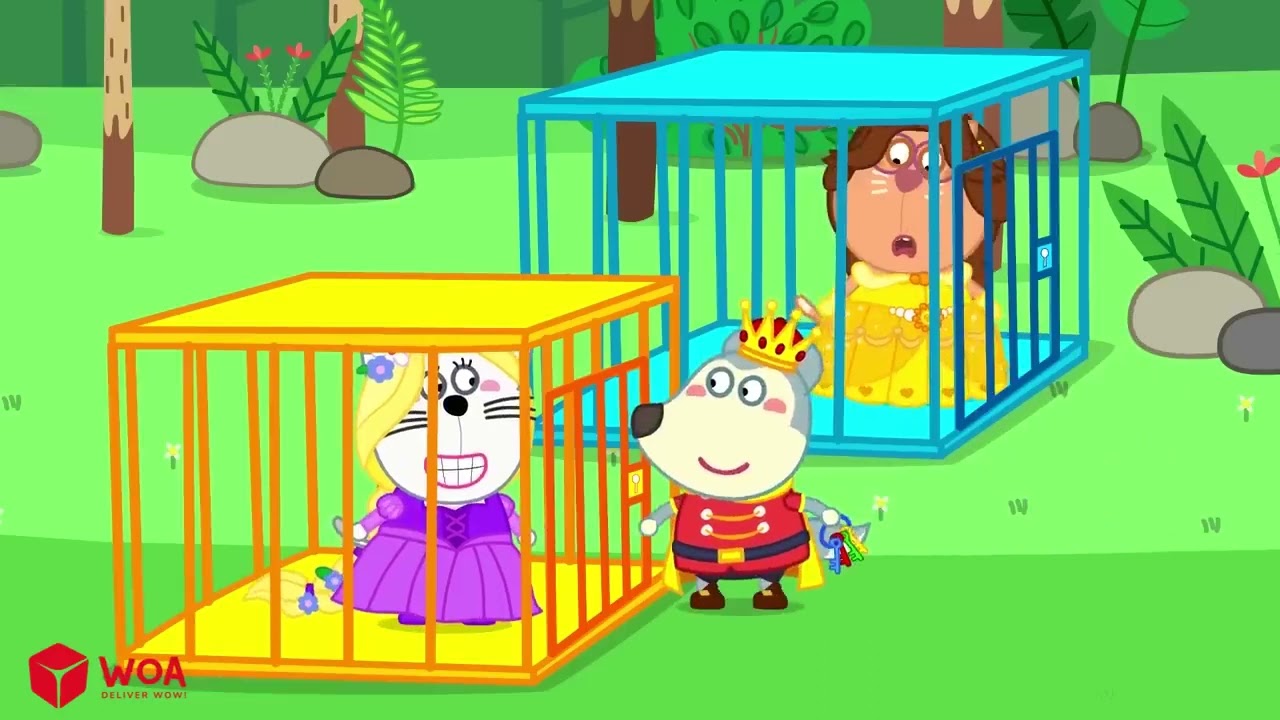 Wolfoo Rescues Little Princess From Giant   Bedtime Stories for Kids   Wolfoo Family Official
