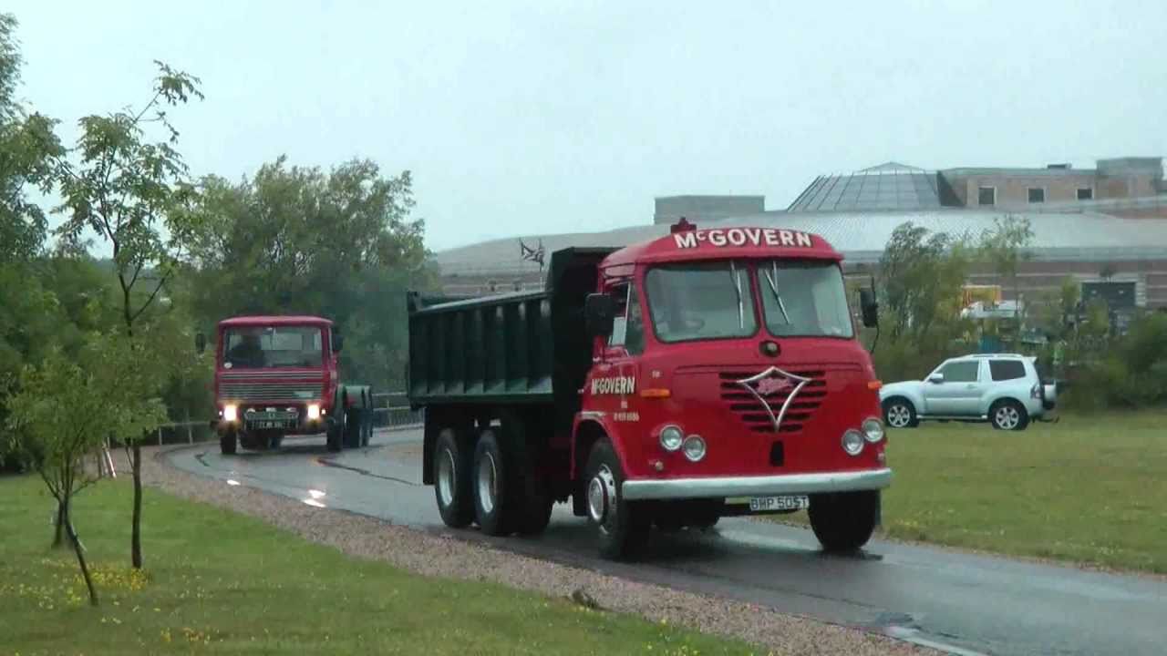GAYDON CLASSIC TRUCKS A WET DEPARTURE JUNE 2011