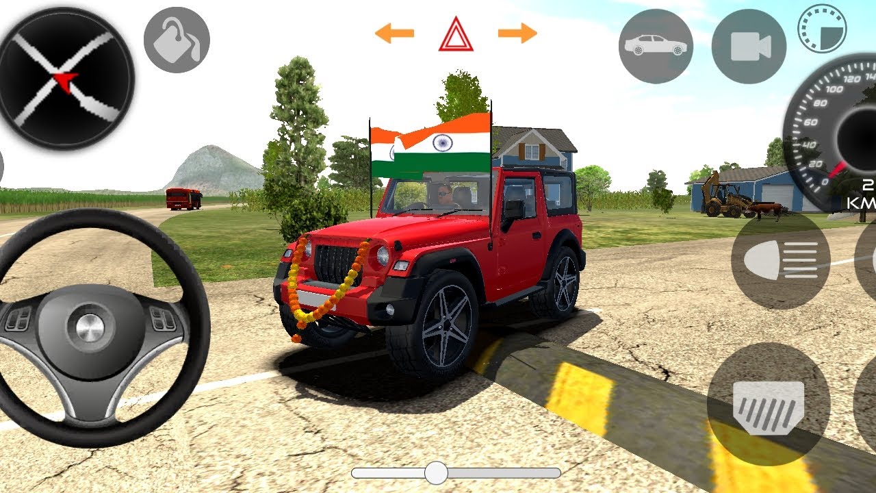 New modified Thar racing game #viral #viralvideo #gaming 
