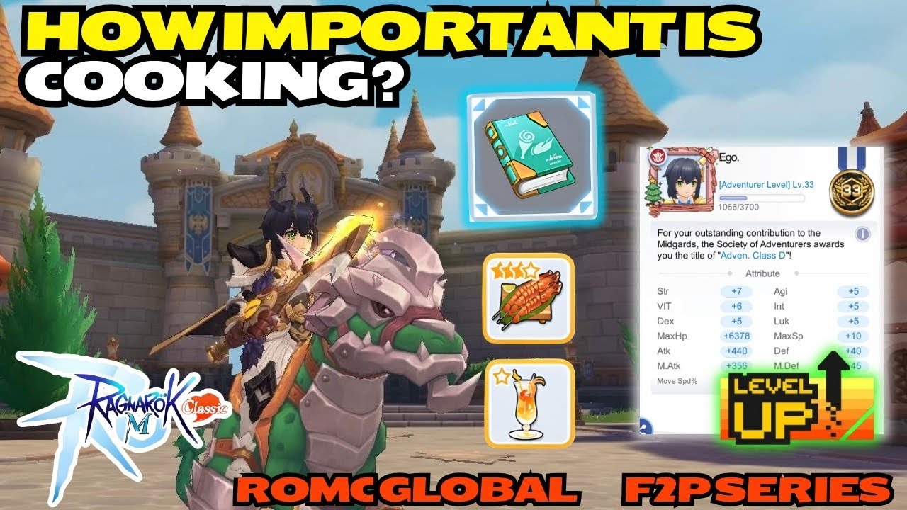 Важность кулинарии в ROMC &mdash; Ragnarok M: Classic Global