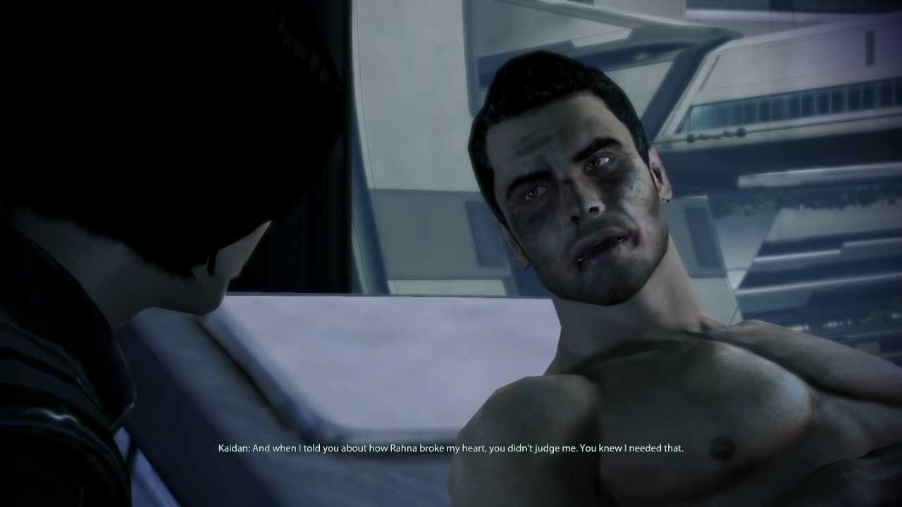 Mass Effect 3: Kaidan Romance #6: Кайден ревнует Гарруса (версия 1)