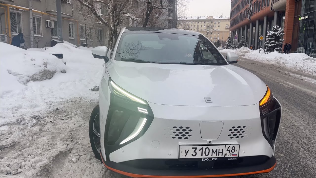 Электромобиль зимой: тест-драйв Evolute I-Sky