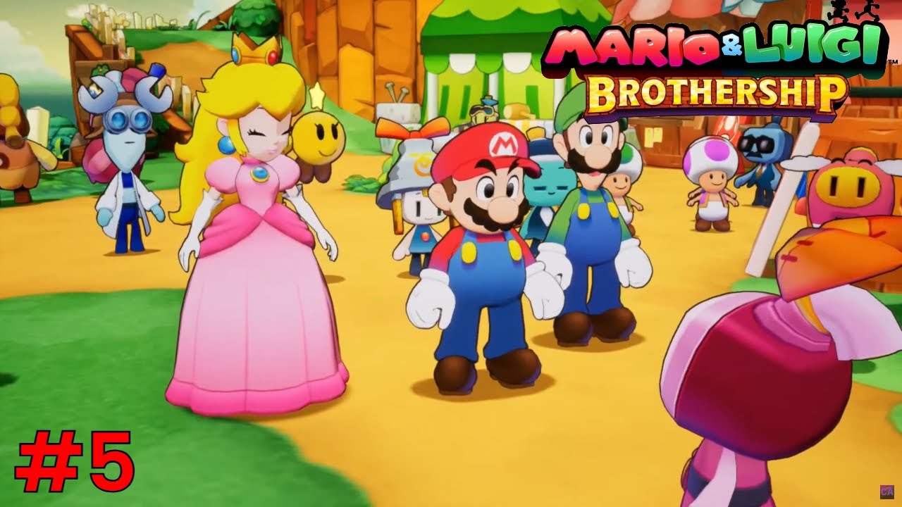 Continue on with a Lead Investigator | Mario & Luigi: Brothership Part 5