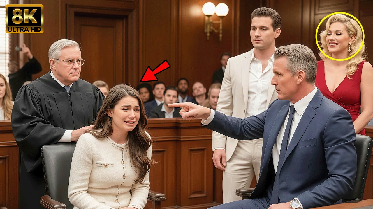 “The Judge Was Ready to Jail Her—Until a Global Mogul Declared: ‘She’s My Daughter.’”