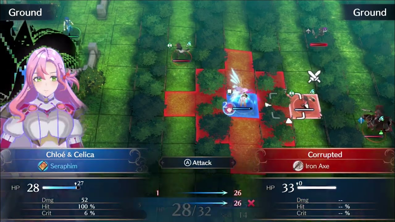 2-turn Jean Paralogue after Chapter 5 No DLC (FE Engage Maddening)