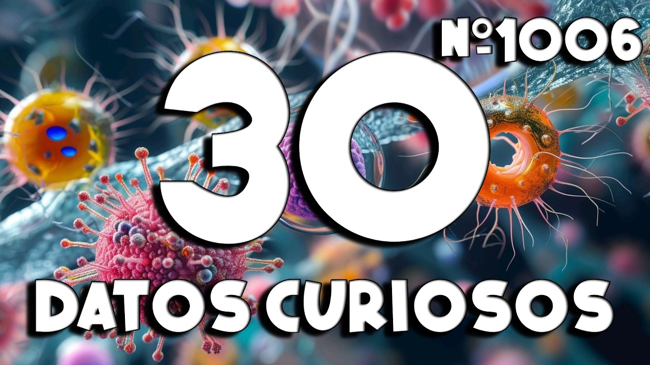 30 DATOS CURIOSOS y COSAS QUE NO SAB&Iacute;AS ⏰😲 1006 #curioman&iacute;atv