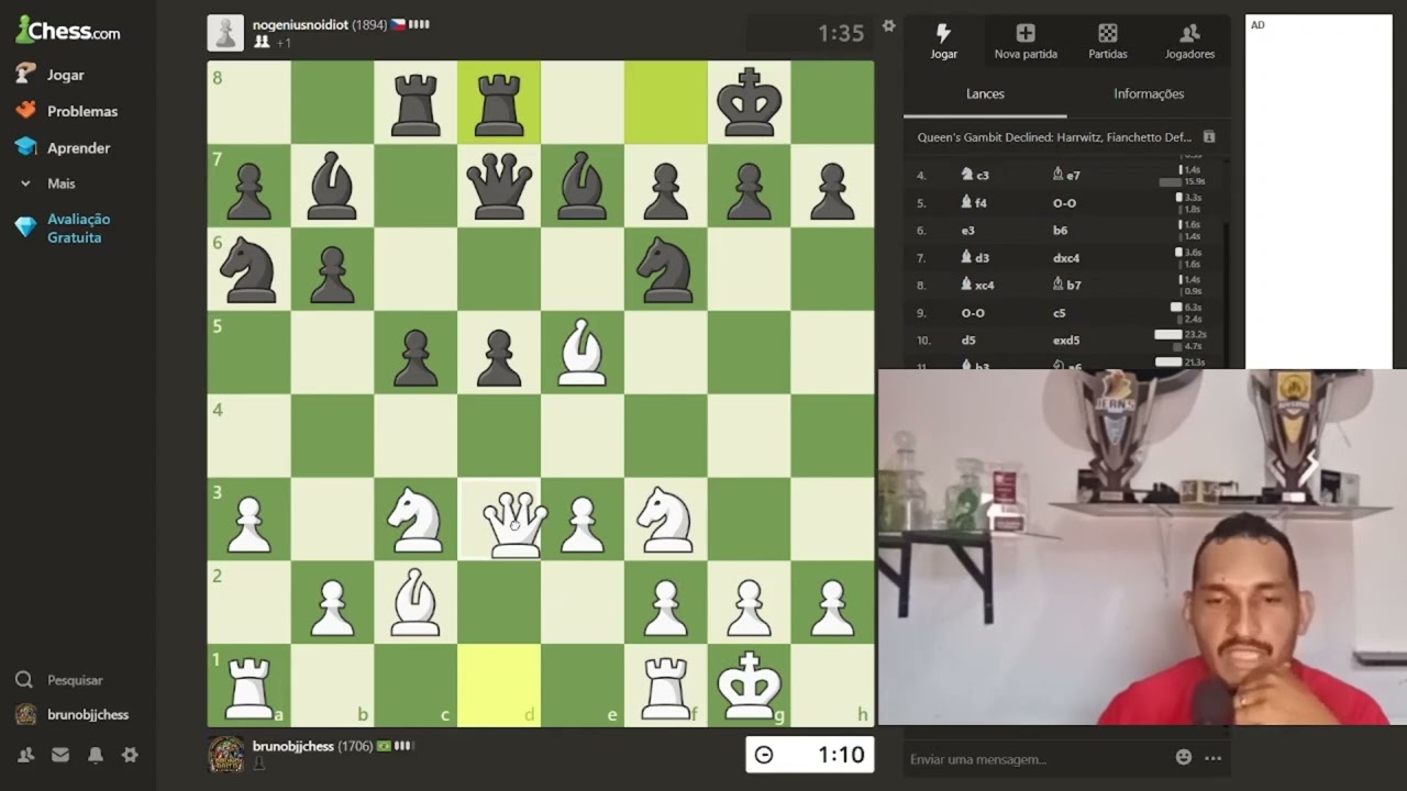 #xadrez #EmBuscaDoRatingBlitz #RumoAos1800